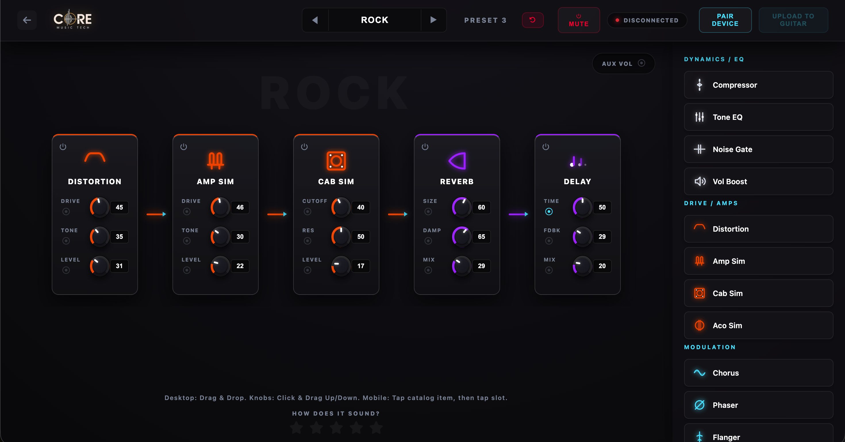 CORE Web Dashboard
